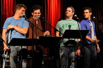 Andrew Durand, Adam Chanler-Berat,  Cole Burden & Kevin Greene Photo