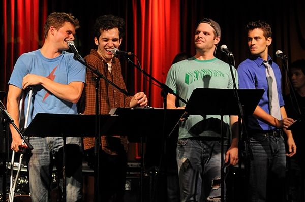 Andrew Durand, Adam Chanler-Berat,  Cole Burden & Kevin Greene Photo