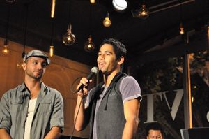 Jai Rodriguez & Sandy Alvarez @ BroadwayWorld Jai Rodriguez & Sandy Alvarez Photo