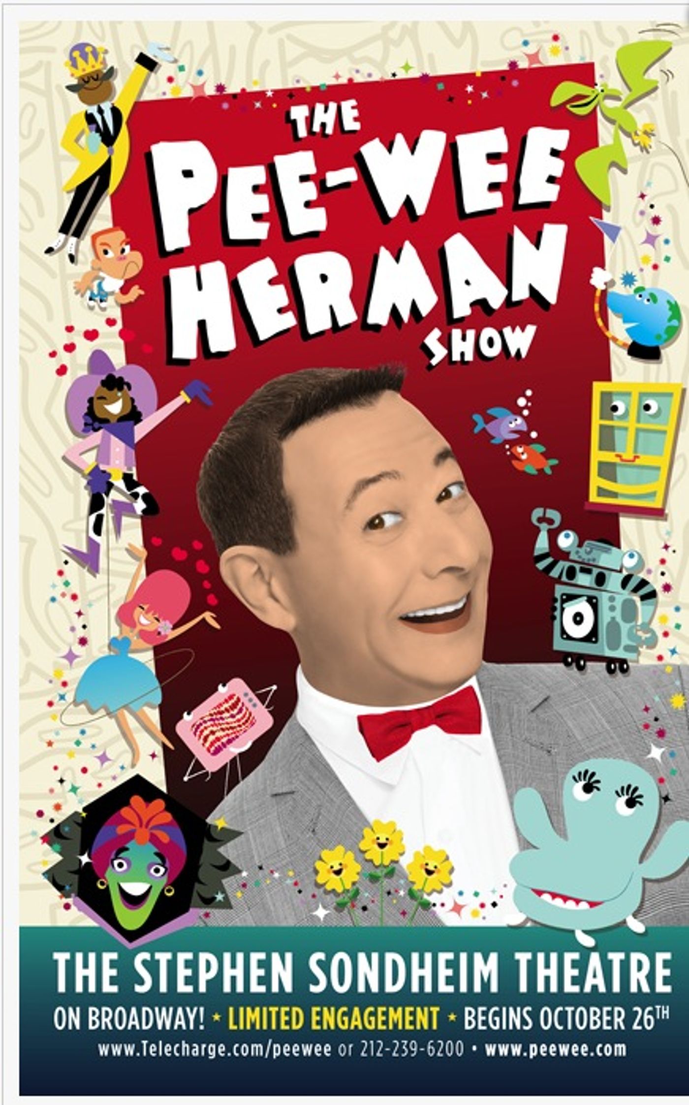 Photo Flash: 'The Pee-wee Herman Show' on Broadway Artwork - First Look!  Image