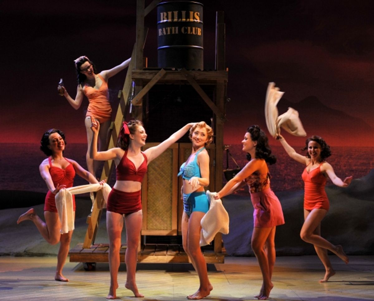 Carmen Cusak and the Nurses of South Pacific at 