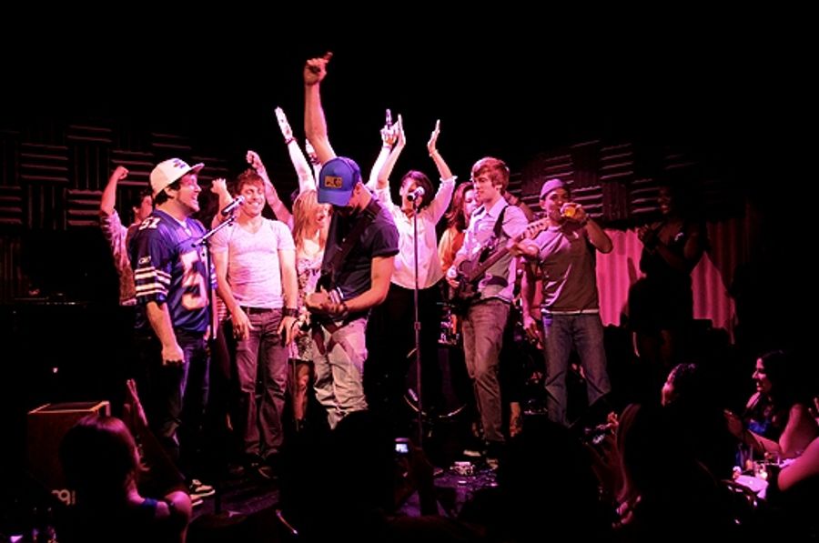 Photo Coverage: IDIOT Plays Joe's Pub for Bway Impact Image