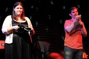 Jenny Kanelos & Rory O'Malley  Photo