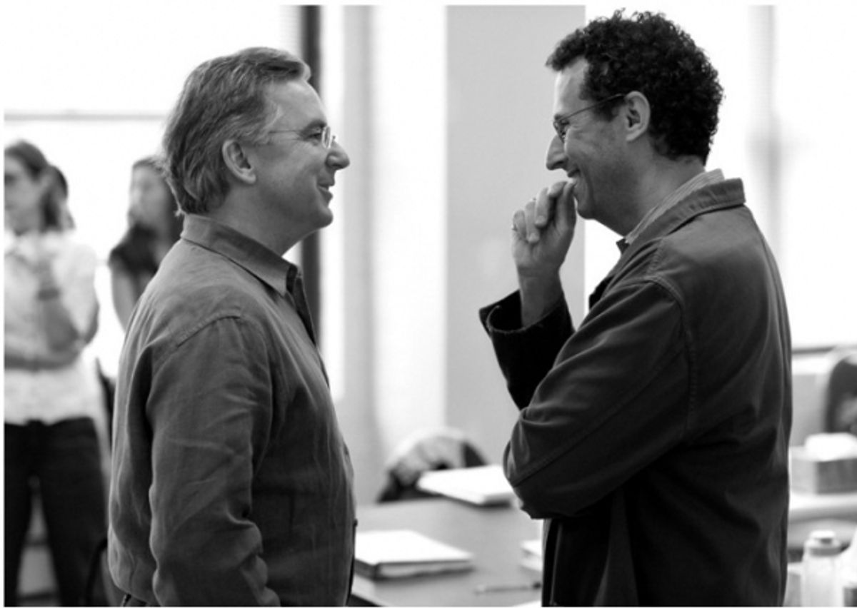 James Houghton and Tony Kushner at 