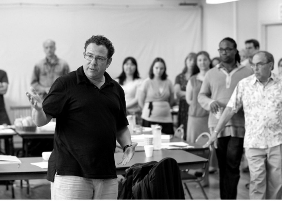 Director Michael Grief and ANGELS IN AMERICA Company at 