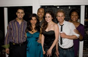 The cast of TALES FROM THE TUNNEL: Wilson Jermaine Heredia, Farah Bala, Brandon Jones Photo