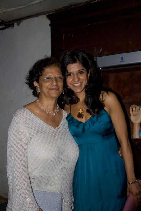 Farrah Bala celebrates with her proud mother Photo