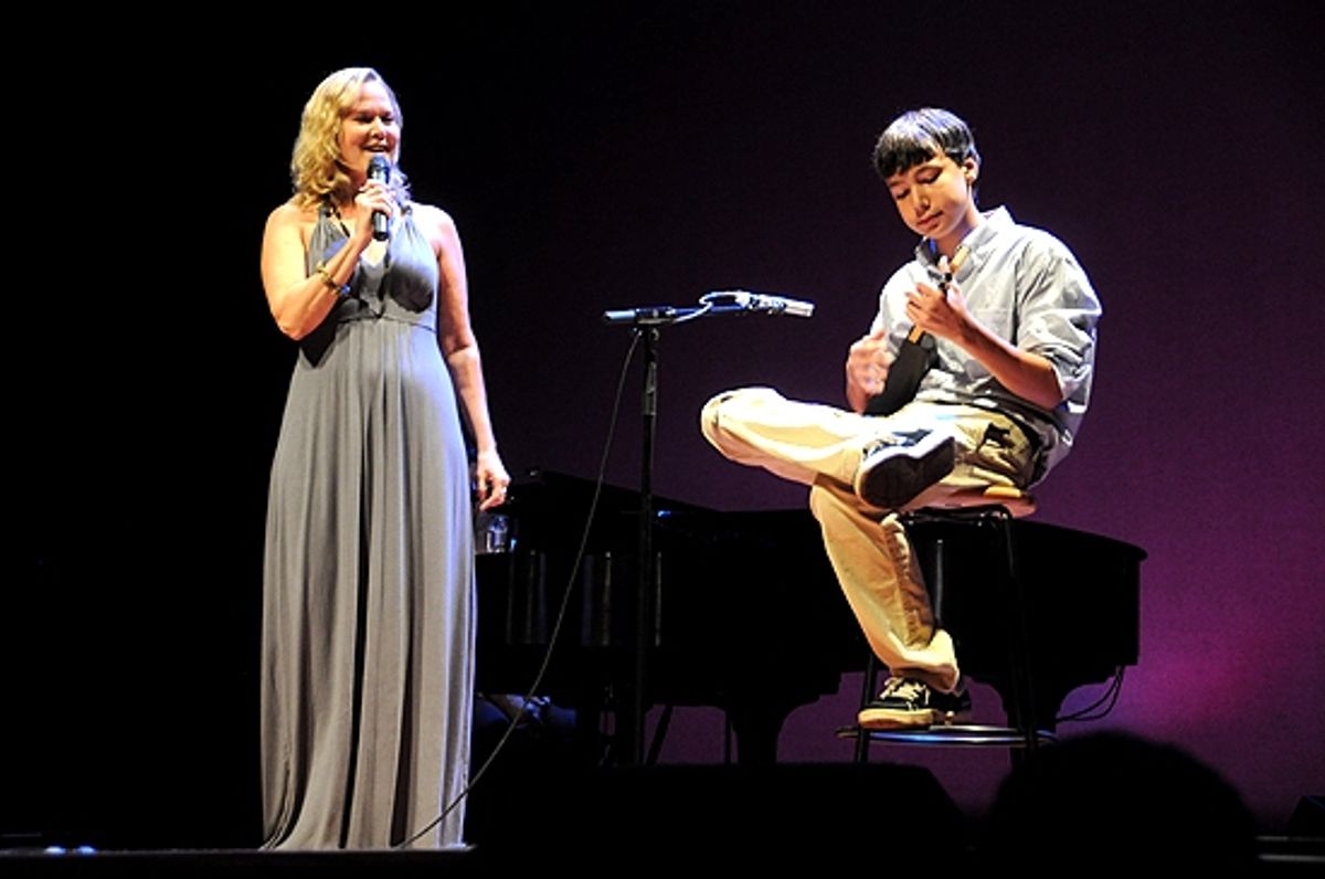 Rebecca Luker & Zachary Burstein at 