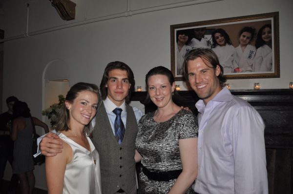 Cast of the upcoming AN ERROR OF THE MOON: Margaret Copeland, Andrew Veenstra, Direct Photo