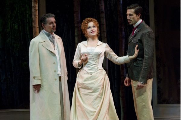 Alexander Hanson, Bernadette Peters and Aaron Lazar Photo