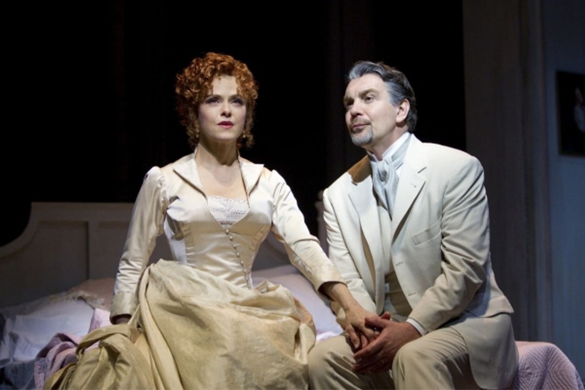 Bernadette Peters and Alexander Hanson at 