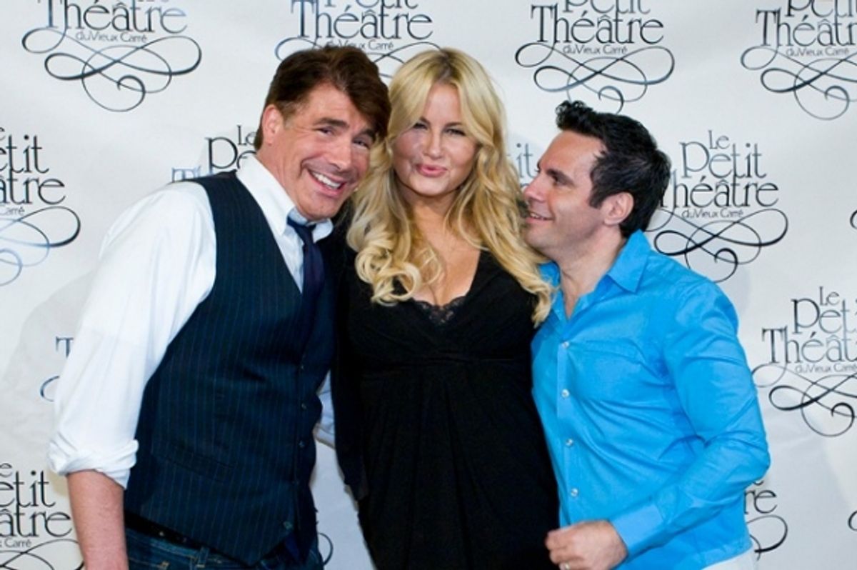 Bryan Batt, Jennifer Coolidge, and Mario Cantone at 