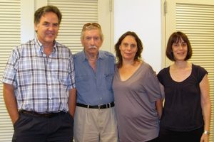 Playwrights Horizons artistic director Tim Sanford, Edward Albee, Emily Mann, PH managing director Leslie Marcus @ BroadwayWorld Playwrights Horizons artistic director Tim Sanford, Edward Albee, Emily Mann, PH mana Photo