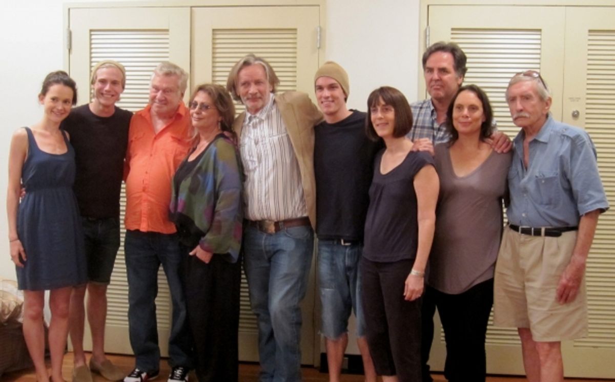 Natalia Payne, Booth, Murray, Ashley, Stephen Payne, Sadleir, Leslie Marcus, Tim Sanford, Emily Mann, Edward Albee at 