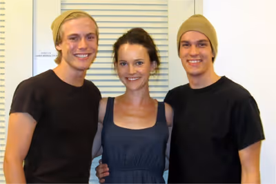 Zachary Booth, Natalia Payne, Preston Sadleir Photo