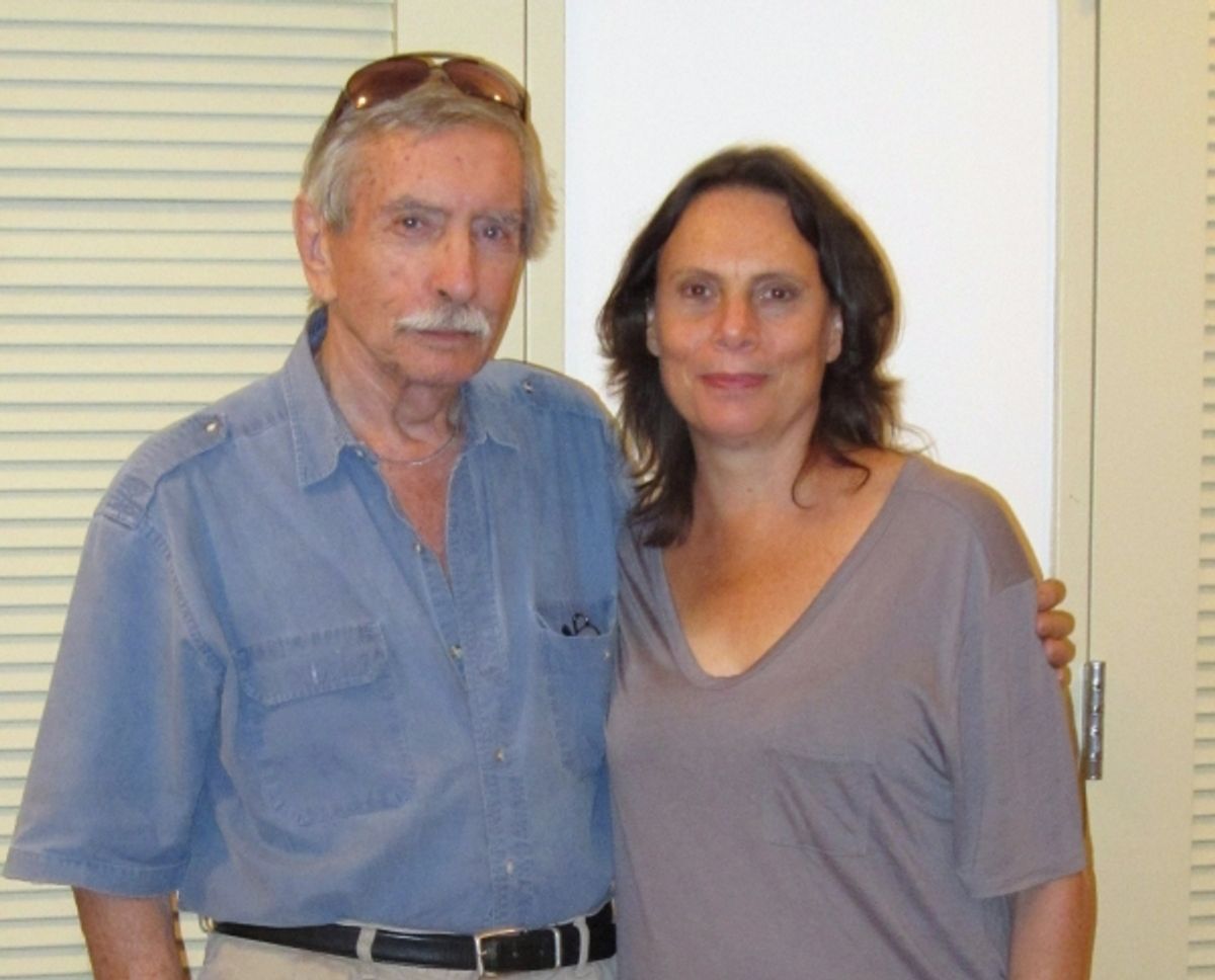 Edward Albee with director Emily Mann  at 