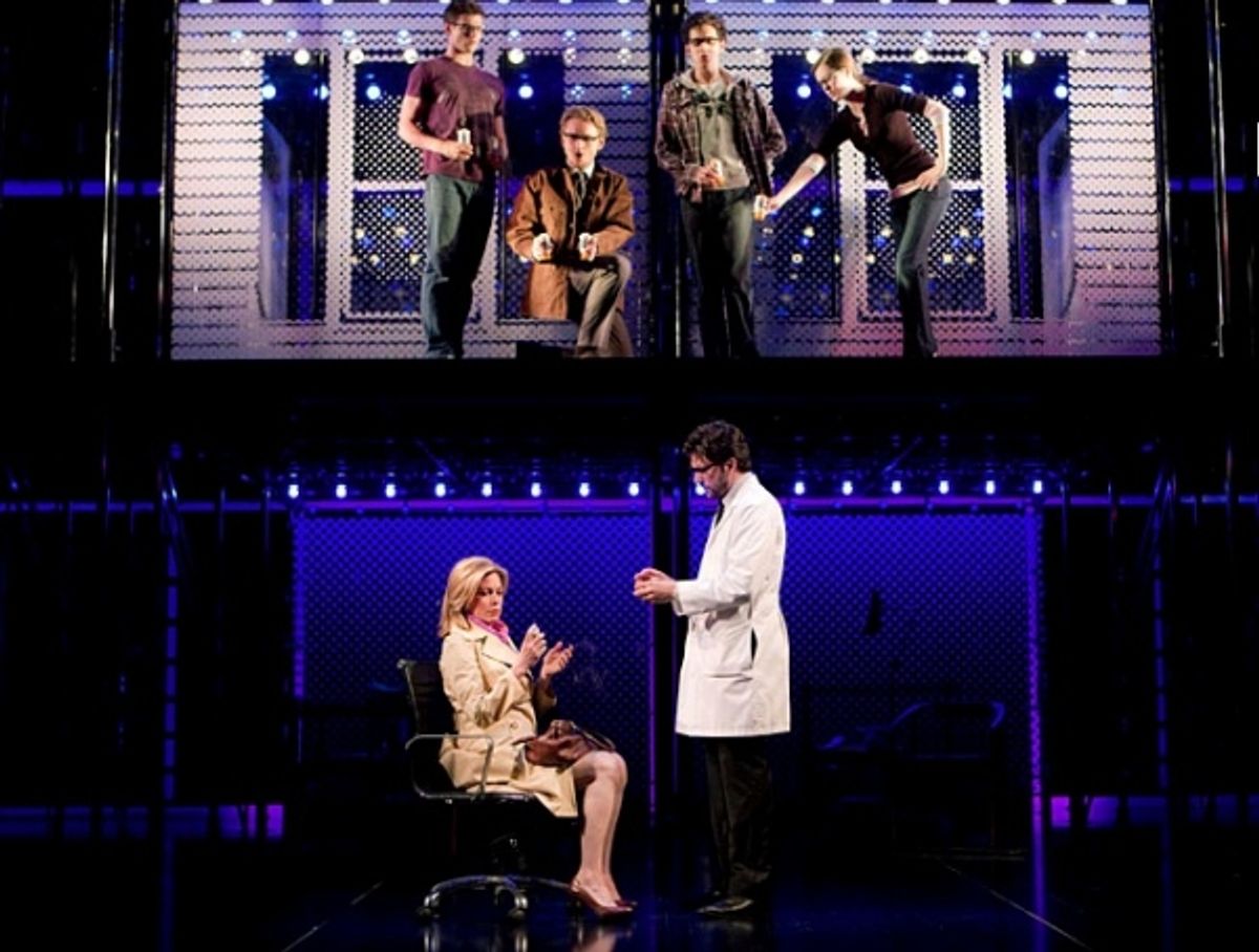 Marin Mazzie and NEXT TO NORMAL Company at 