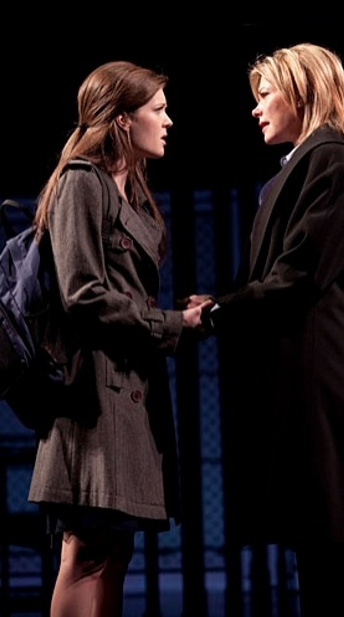 Meghann Fahy and Marin Mazzie at 