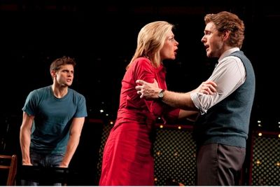 Kyle Dean Massey, Marin Mazzie and Jason Danieley Photo