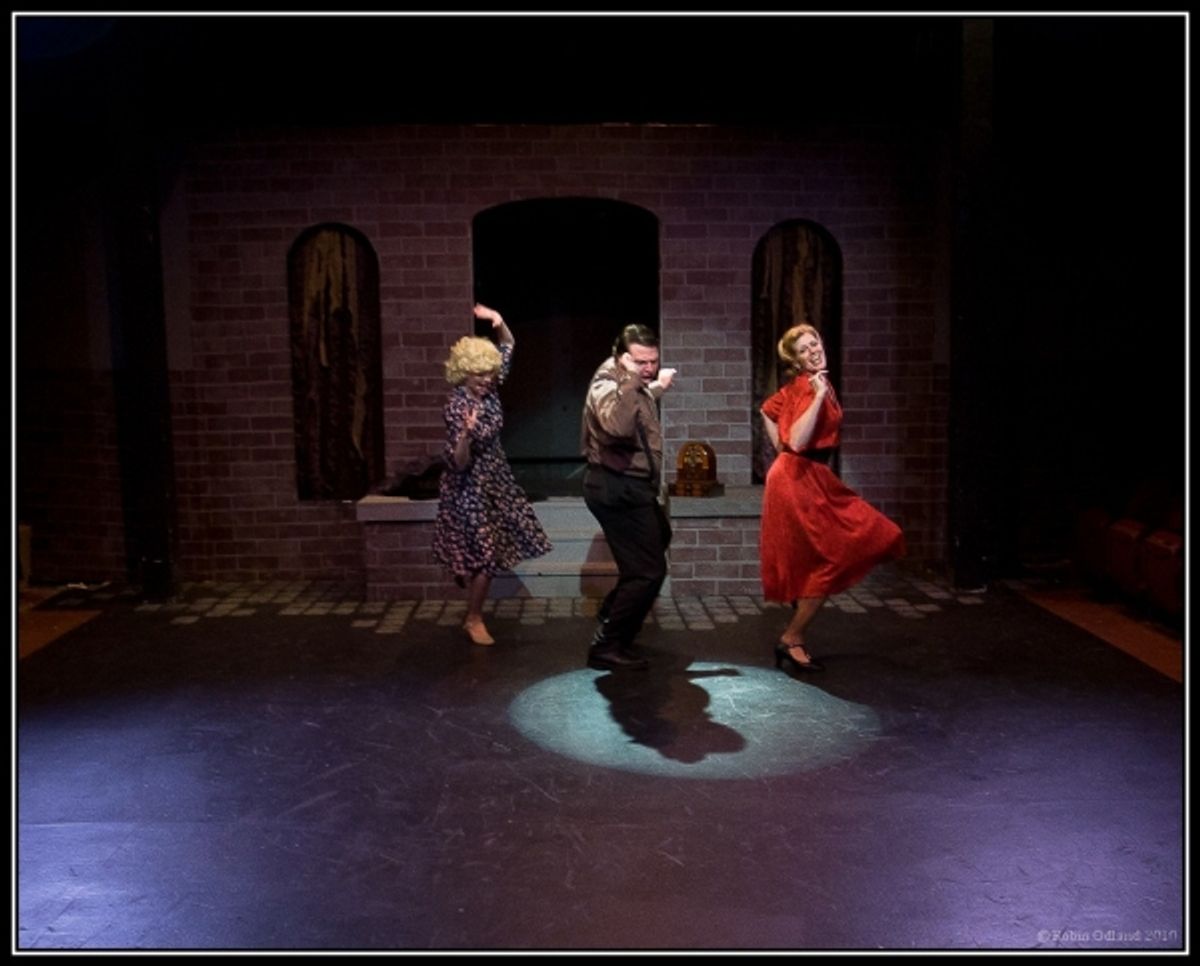 Patti-Lee Meringo, John Zimmerman and Anne Odland at 