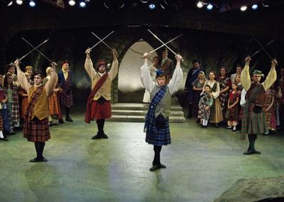 Matthew Couvillion, Aaron Fried, Sean Patrick Gibbons as Harry Beaton and Ben Gleicha Photo