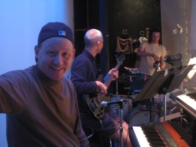 (See what I mean? Hard.) Music Director, Kim Douglas Steiner.  Photo
