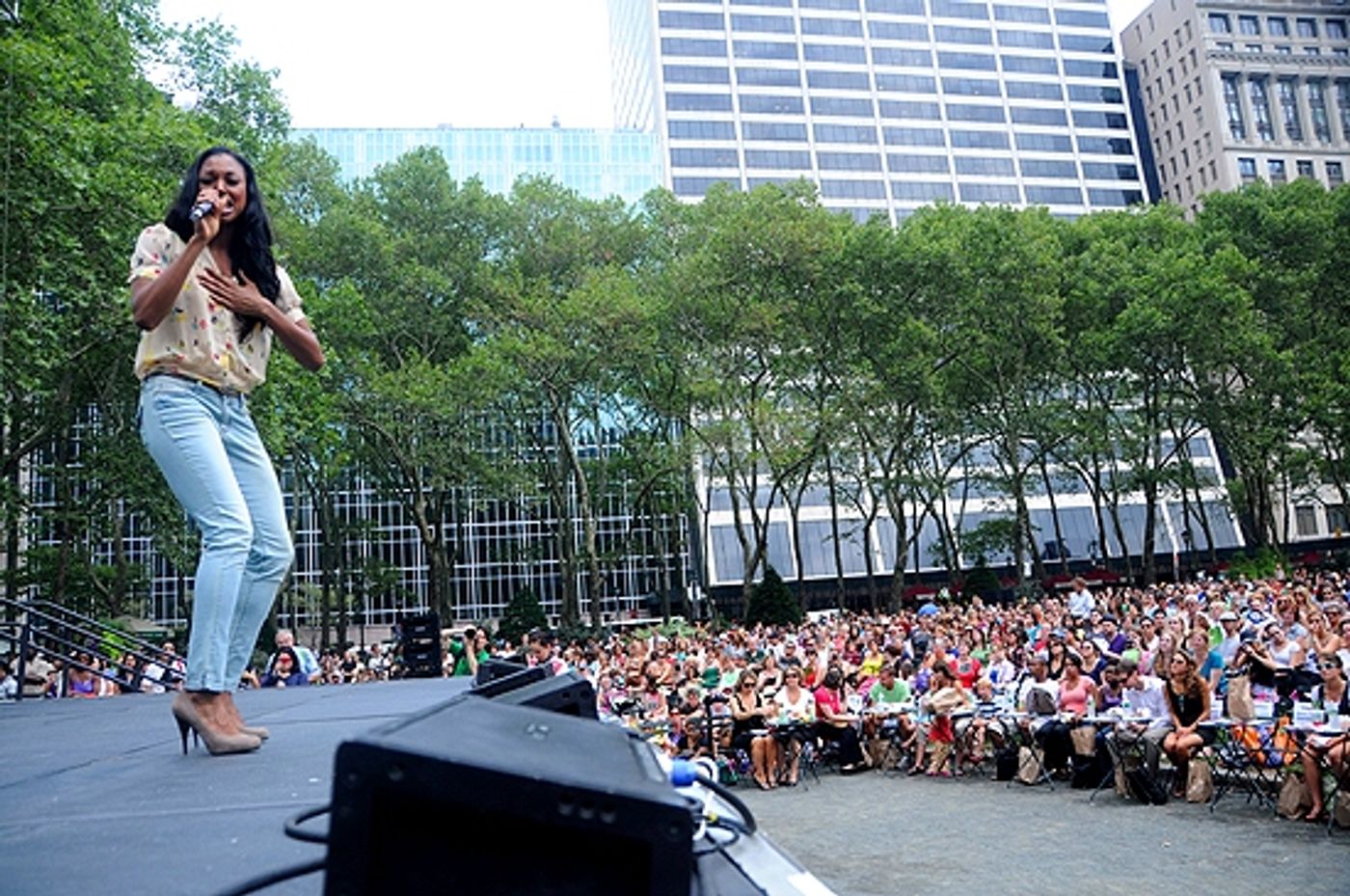 Photo Coverage: WICKED, NORMAL, ADDAMS & LION KING Play Broadway In Bryant Park  Image