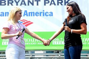 Katie Rose Clarke & Jennifer DiNoia @ BroadwayWorld Katie Rose Clarke & Jennifer DiNoia Photo