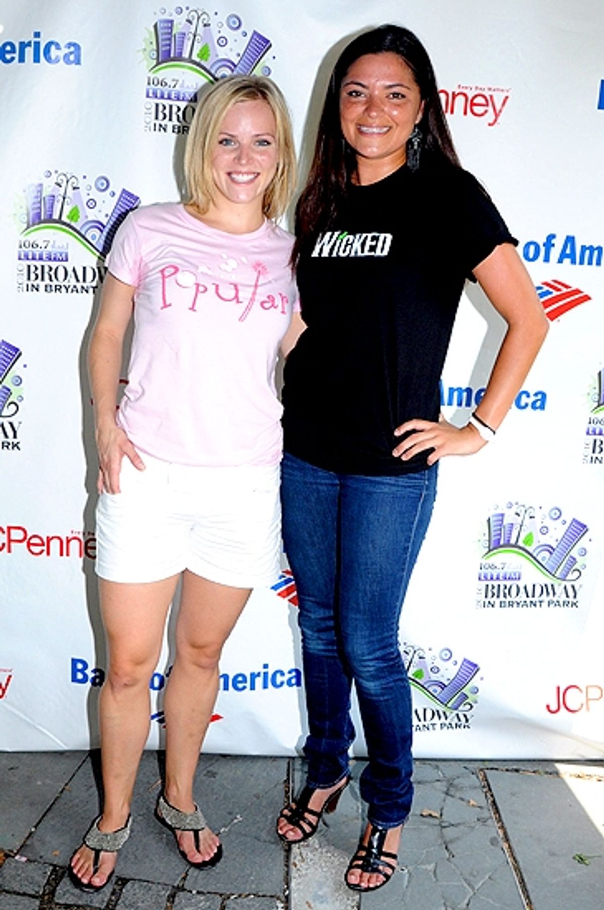 Katie Rose Clarke & Jennifer DiNoia  at 