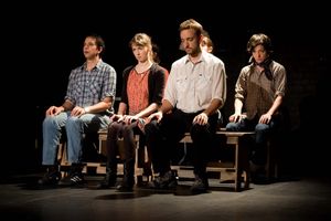 Jake Margolin, Kristen Claire Sieh, Frank Boyd and Libby King Photo