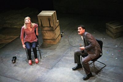Jemma Redgrave and Daniel Rabin Photo