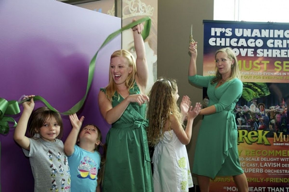 Sarah Peak, Scarlett Diaz and Haven Burton at 