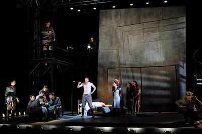 Phillipe Bowgen (Ensemble), Brandon Drea (Ensemble), Max Schadler (Ensemble), Dan Roa Photo