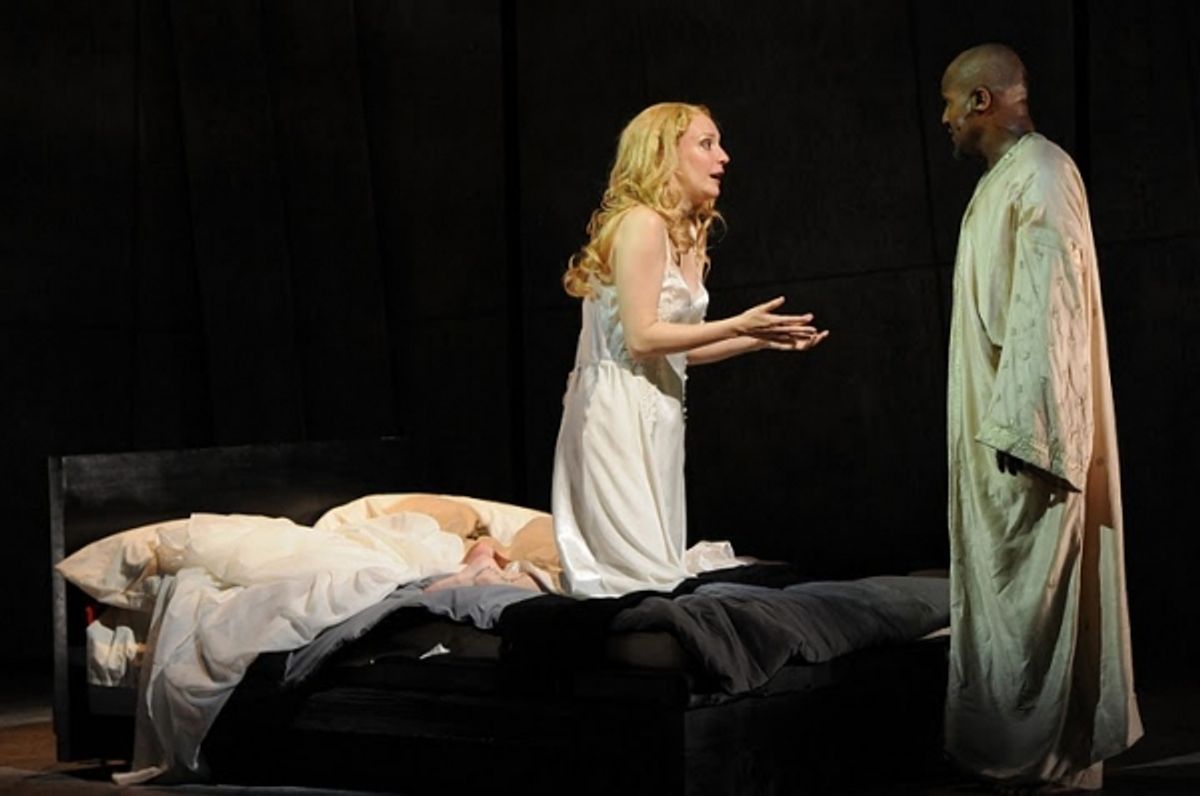 Marianna Bassham and Seth Gilliam at 