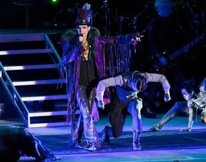 Adam Lambert and dancers @ BroadwayWorld Adam Lambert and dancers Photo