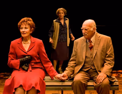 Marion Ross, Patricia Conolly, and Paul Michael  Photo