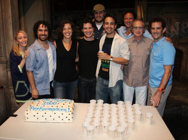 Jill Furman Willis, Alex Lacamoire, Quiara Alegria Hudes, Thomas Kail, Bill Sherman,  Photo