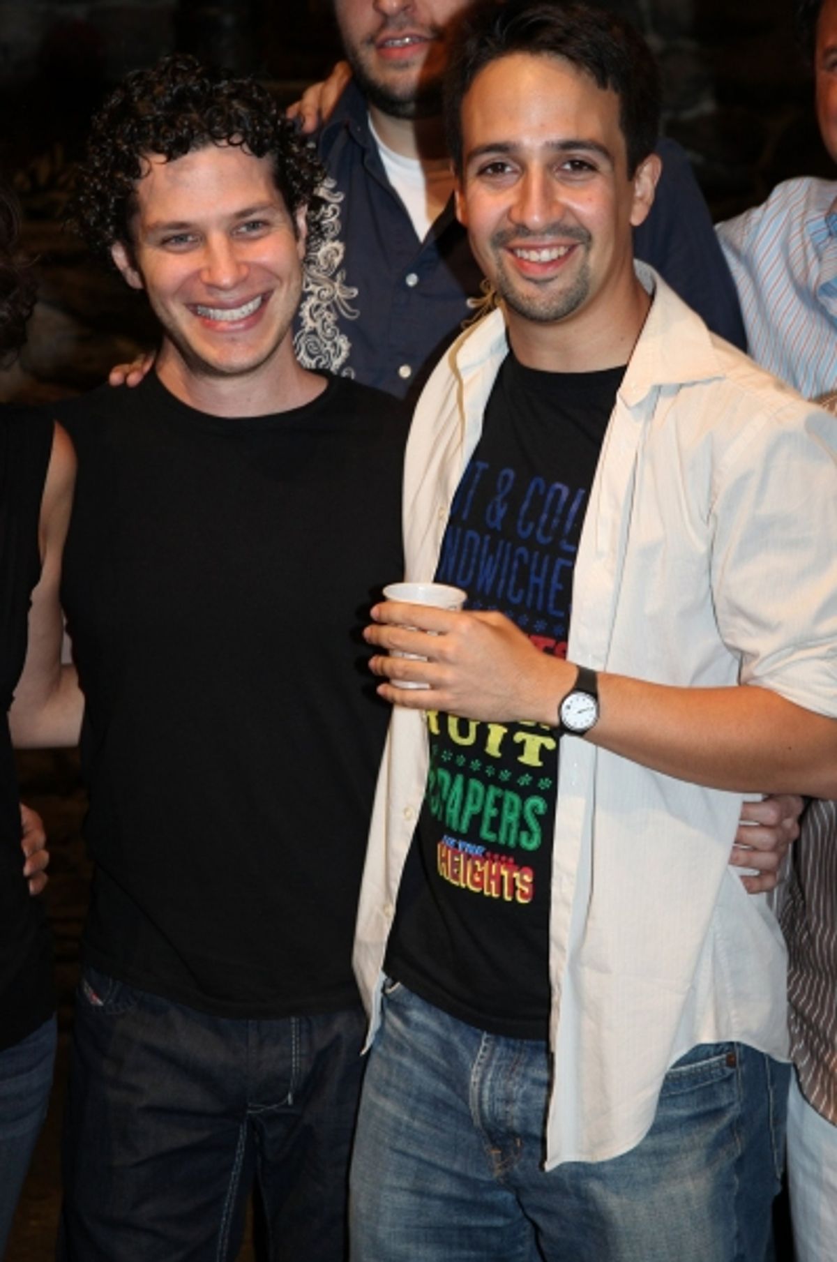 Thomas Kail and Lin-Manuel Miranda at 
