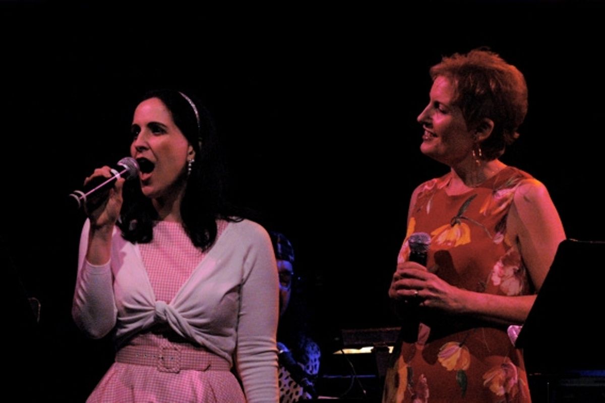 Stephanie D'Abruzzo and Liz Callaway at 