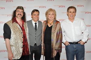 Doug Katsaros, William Schermerhorn, Joanna Simon and Joel Rosenman Photo