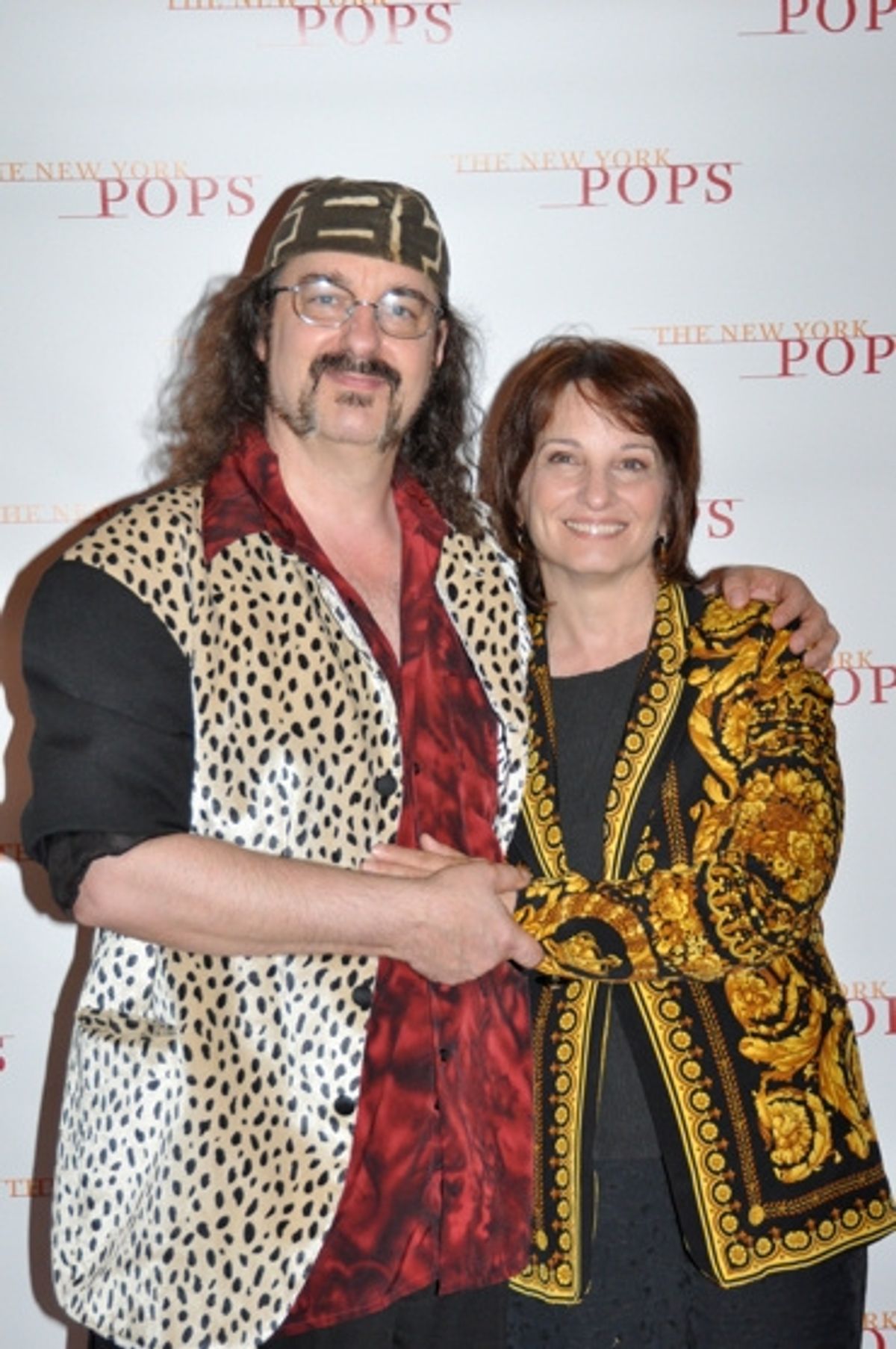 Doug Katsaros and Elise Morris at 