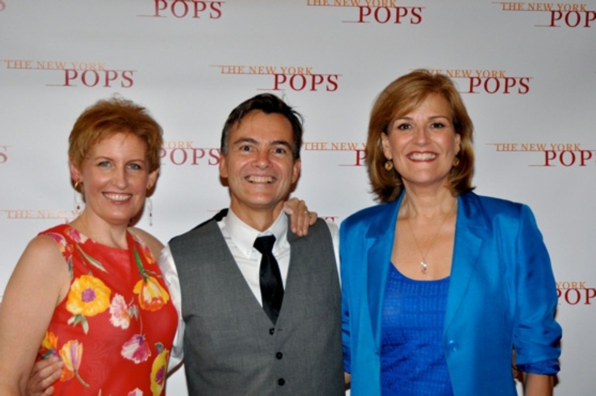 Liz Callaway, William Schermerhorn and Karen Mason at 