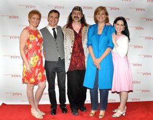 Liz Callaway, William Schermerhorn, Doug Katsaros, Karen Mason and Stephanie D'Abruzz Photo