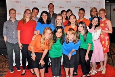 The Camp Broadway Kids-Katy Miller, Kendra Jain, Samantha Rockhill, Samantha Petrucci Photo