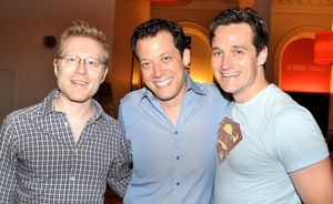 Anthony Rapp, John Tartaglia and Michael Shawn Lewis  Photo