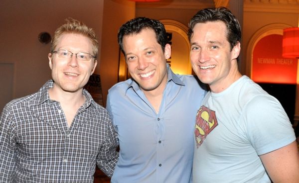 Anthony Rapp, John Tartaglia and Michael Shawn Lewis  Photo