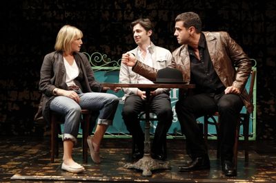 Ari Graynor, Zach Braff, and Bobby Cannavale Photo