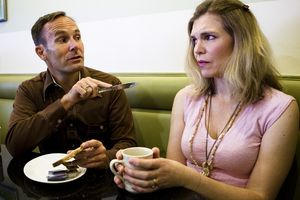 Peter Crosby (L) & Julia Cook @ BroadwayWorld Peter Crosby (L) & Julia Cook Photo