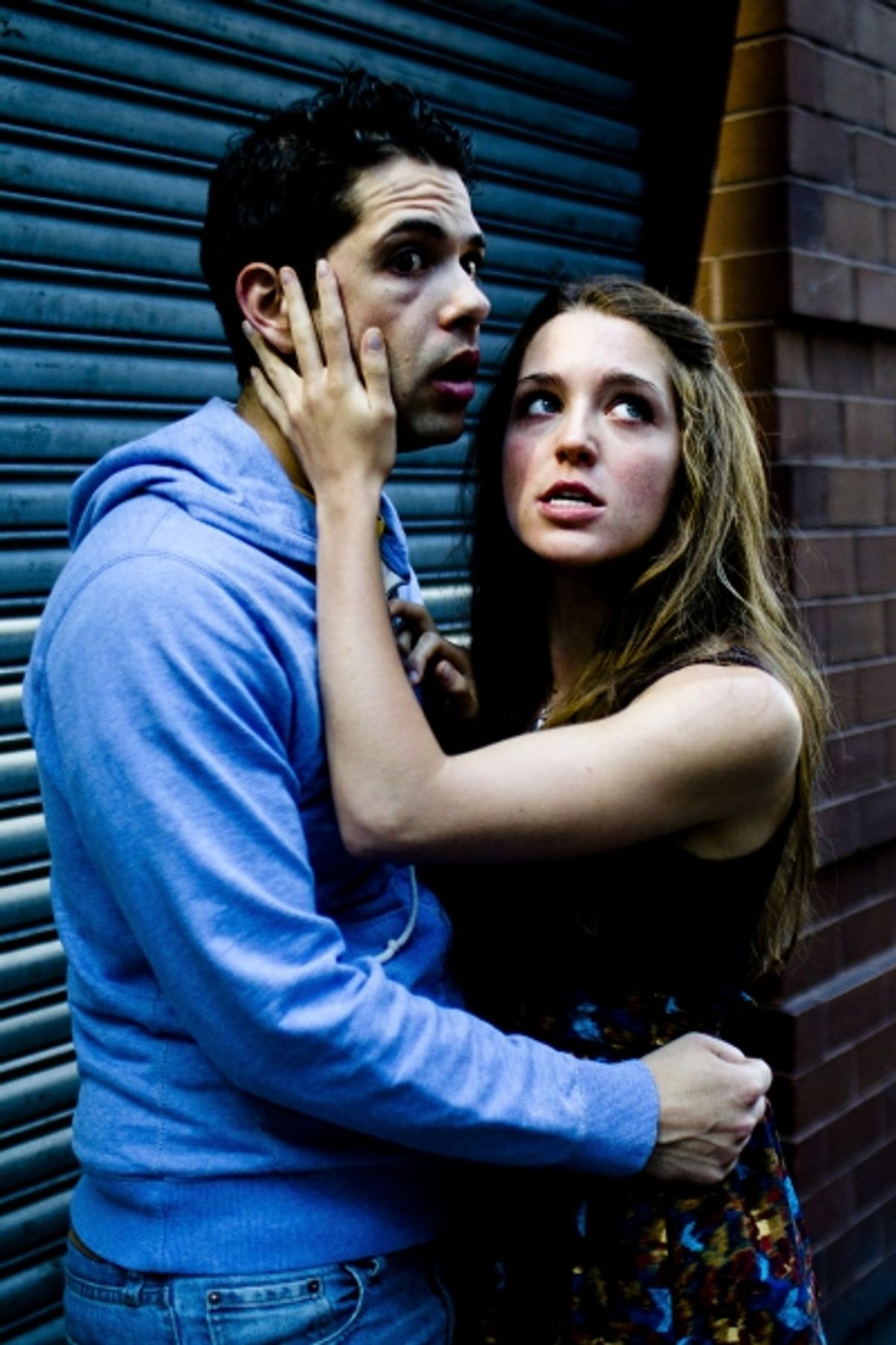 Alex Michaels (L) & Jessica Rothenberg at 