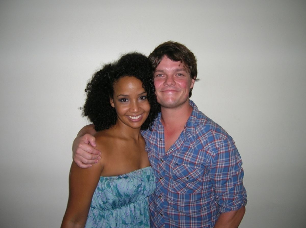 Stephanie Umoh and Austin Lesch at 